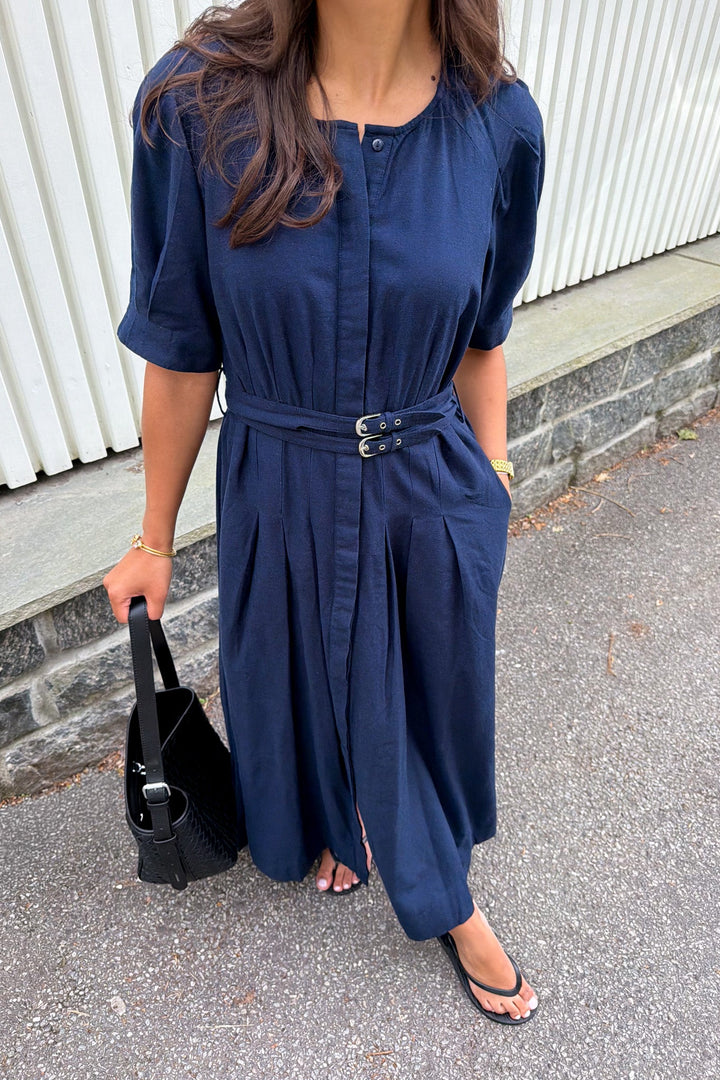 Maruma 2/4 Long Dress Navy Blazer | Kjoler | Smuk