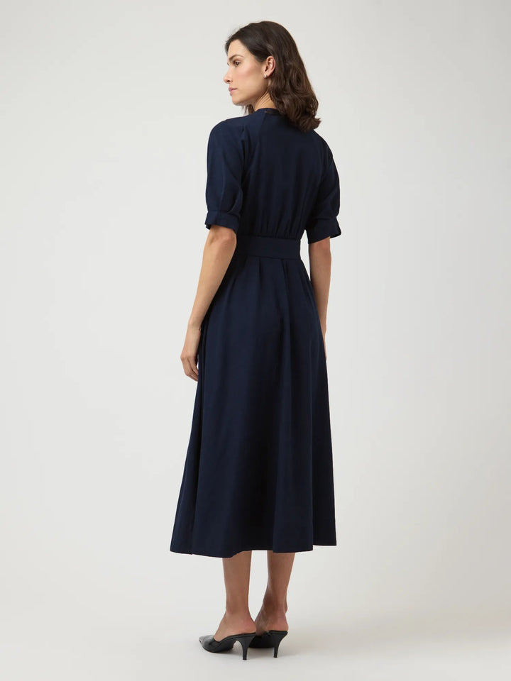 Maruma 2/4 Long Dress Navy Blazer | Kjoler | Smuk