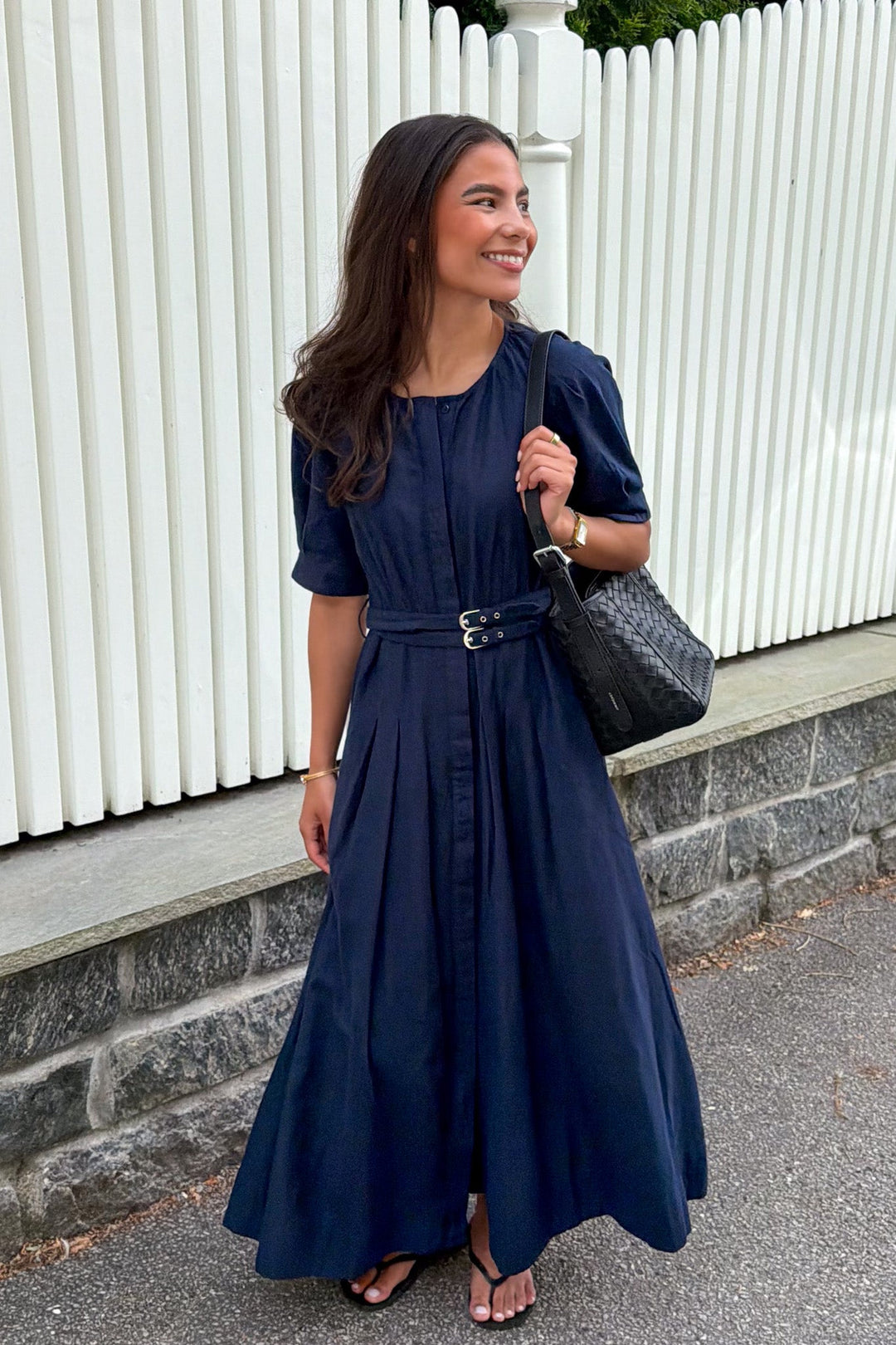 Maruma 2/4 Long Dress Navy Blazer | Kjoler | Smuk
