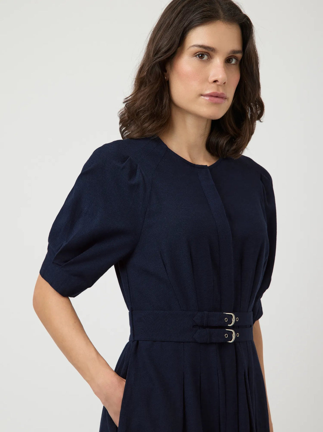 Maruma 2/4 Long Dress Navy Blazer | Kjoler | Smuk