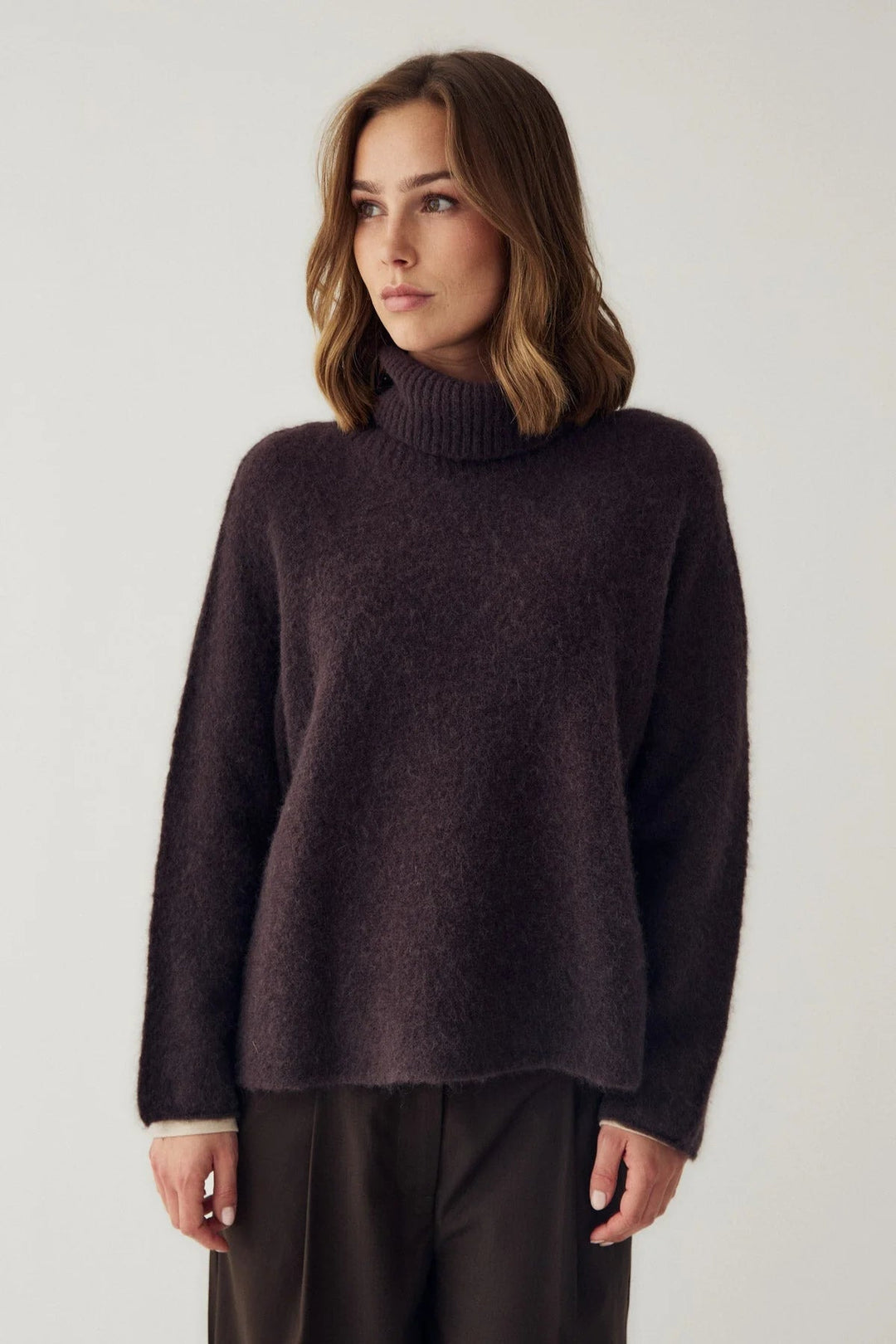 Mattea Knit Chocolate | Genser | Smuk