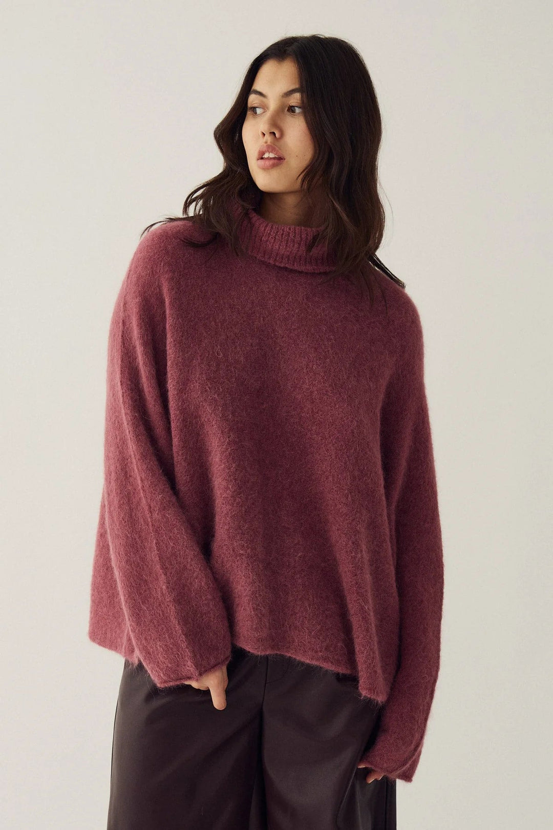 Mattea Knit Vintage Rose | Genser | Smuk