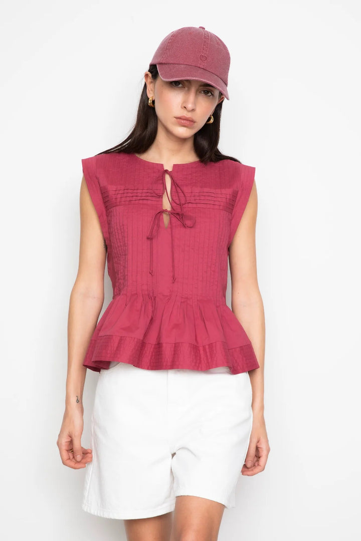 Mavie Top Berry | Topper | Smuk