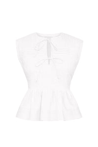 Mavie Top White