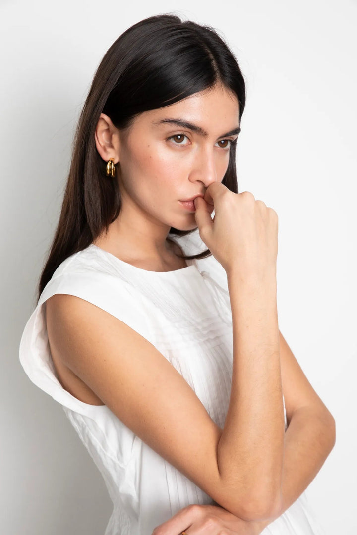 Mavie Top White | Topper | Smuk