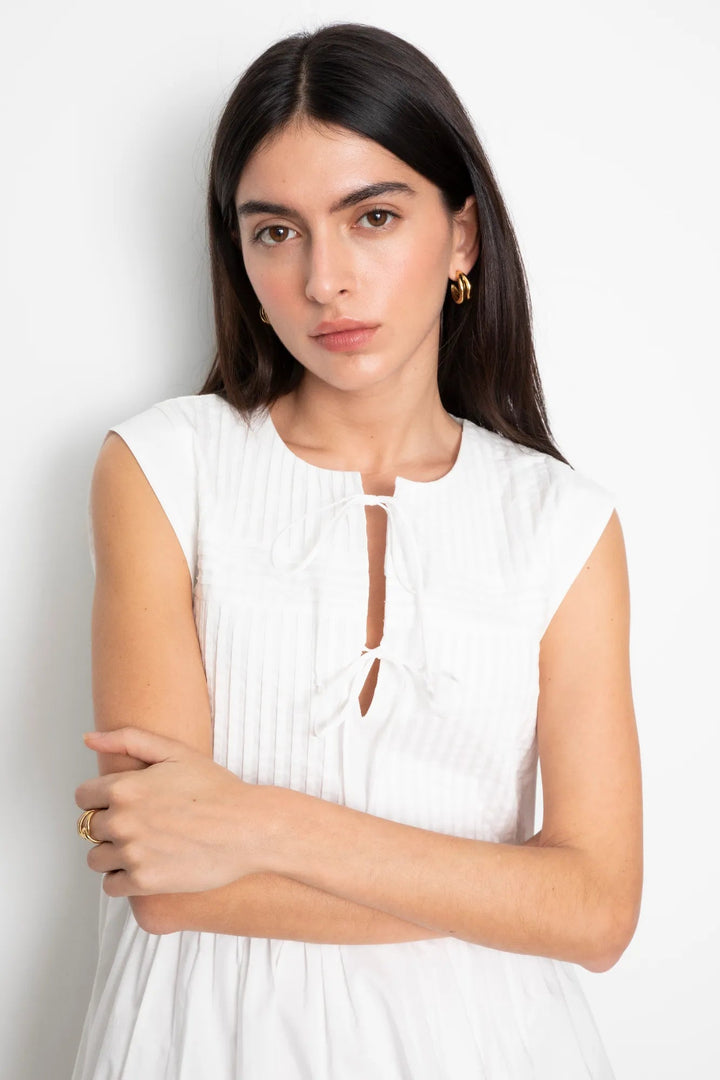 Mavie Top White | Topper | Smuk