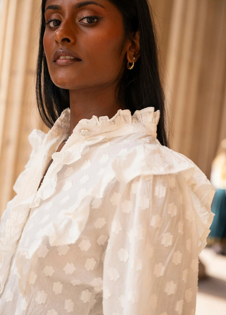 Maya Blouse Powder | Skjorter og bluser | Smuk - Dameklær på nett
