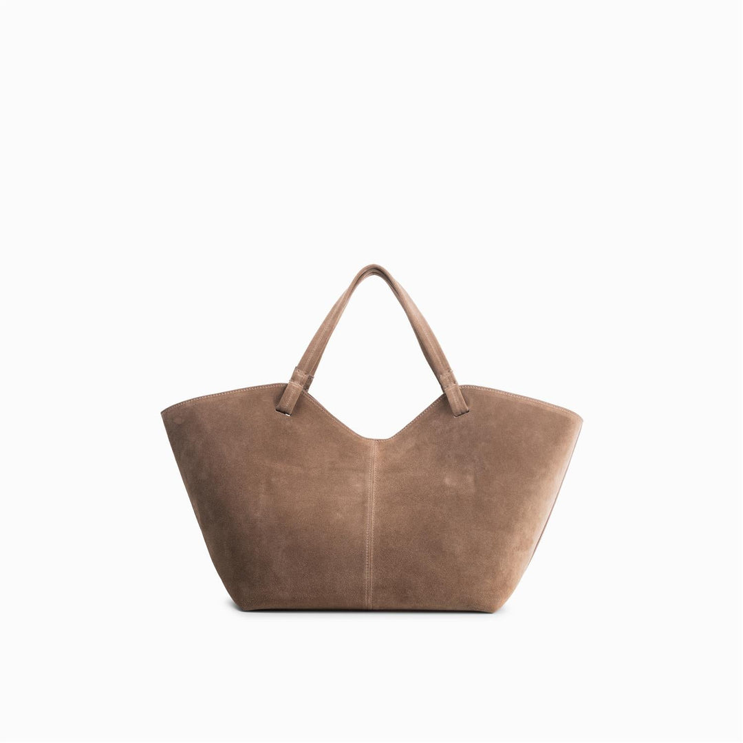 Maya Large Suede Canguro | Vesker | Smuk