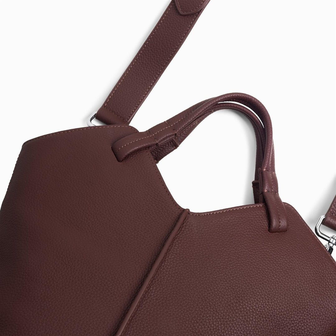 Maya Tote Bag Burgundy | Accessories | Smuk - Dameklær på nett