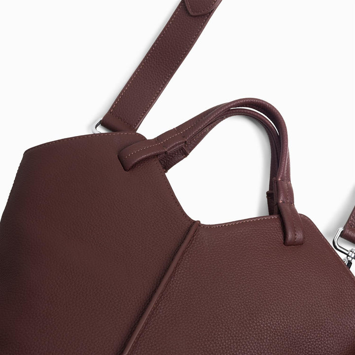 Maya Tote Bag Burgundy | Accessories | Smuk - Dameklær på nett