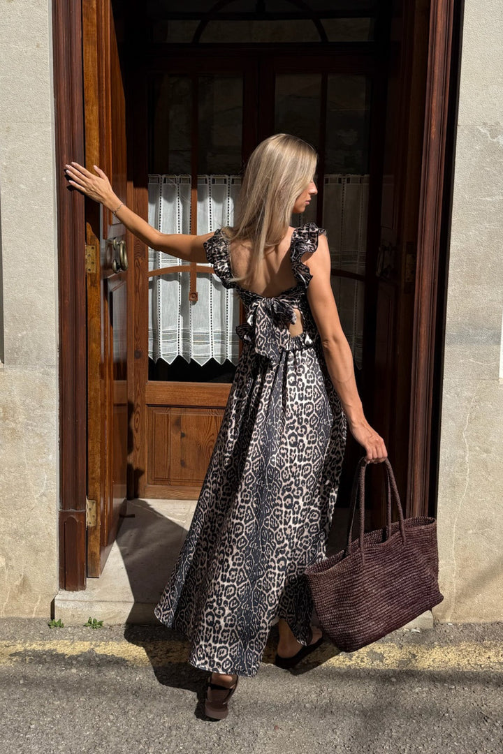 Melba Dress Leo Print | Kjoler | Smuk - Dameklær på nett