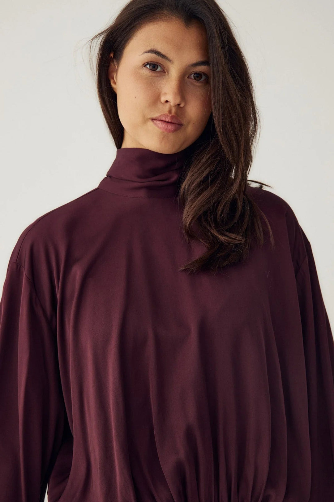 Melda Dress Maroon | Kjoler | Smuk