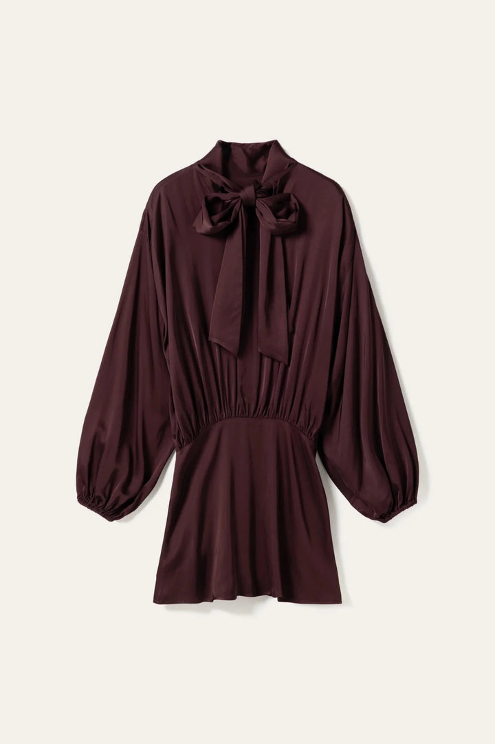 Melda Dress Maroon | Kjoler | Smuk