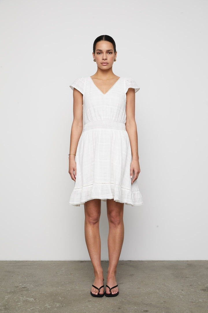 Melia Dress White | Kjoler | Smuk - Dameklær på nett