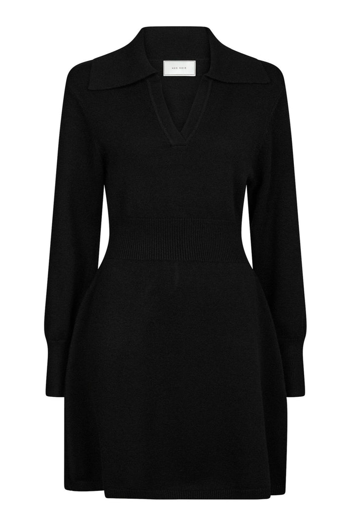 Melia Knit Dress Black | Kjoler | Smuk - Dameklær på nett