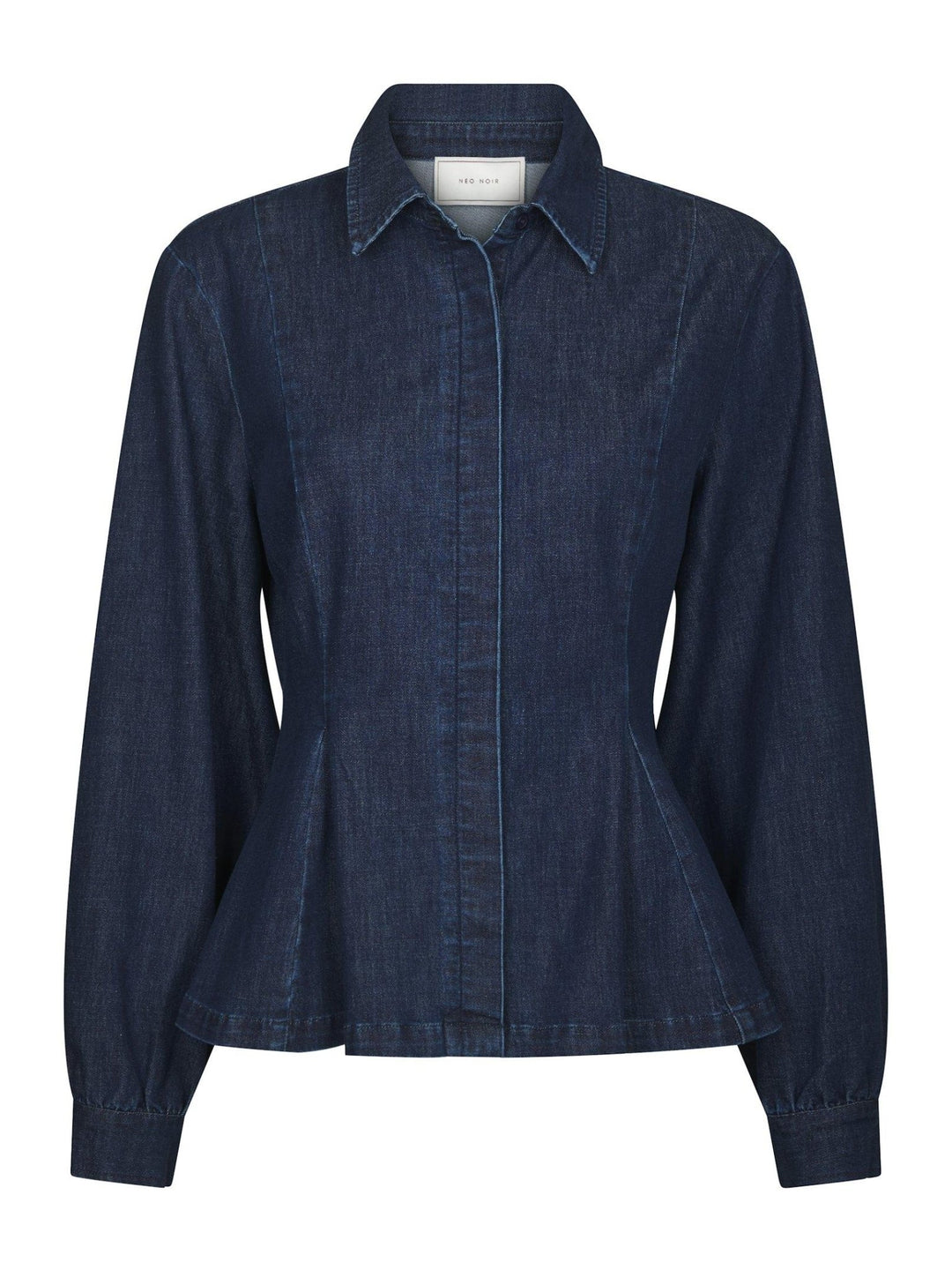 Melody Denim Shirt Dark Blue | Skjorter og bluser | Smuk