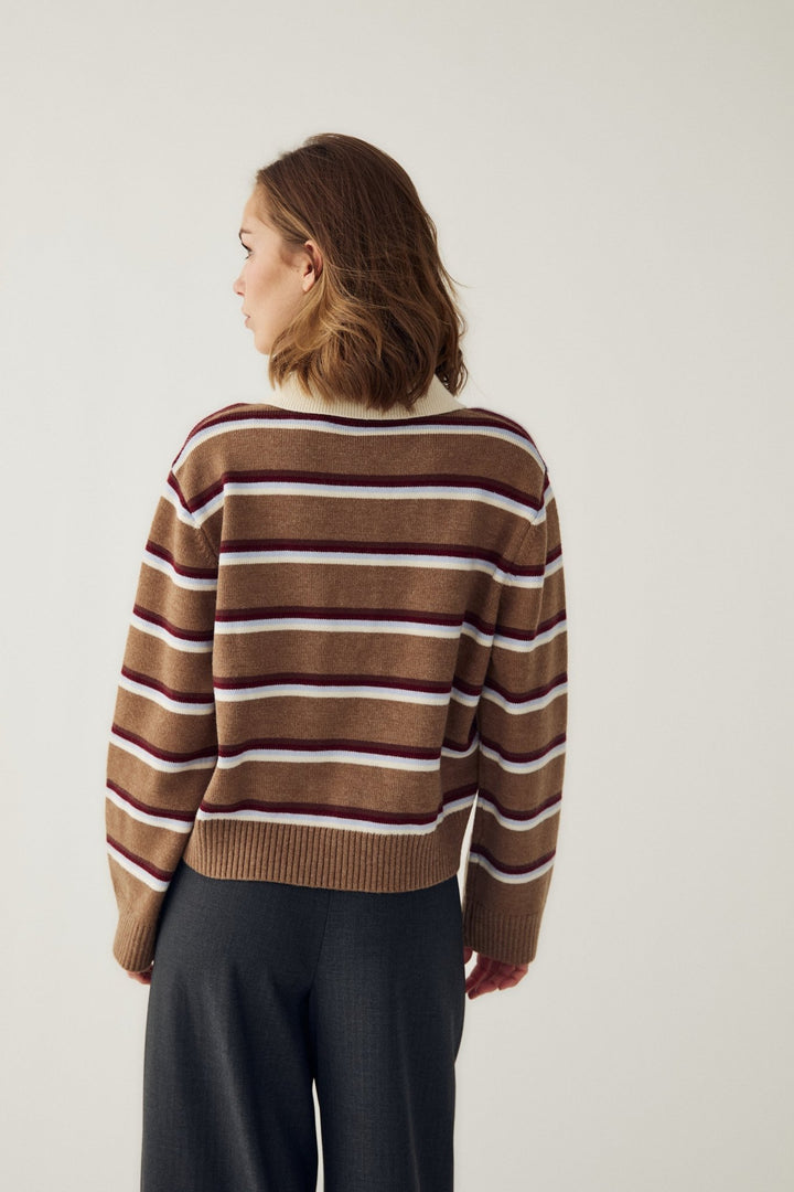Merryll Knit Delissa Multi Stripe | Genser | Smuk