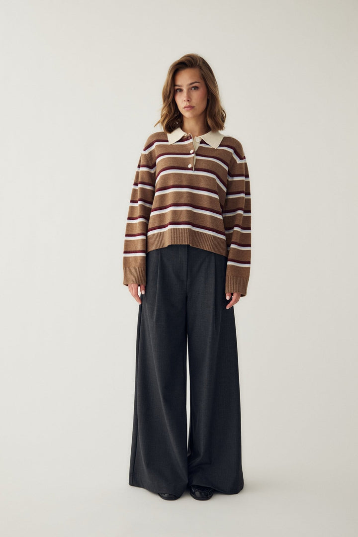 Merryll Knit Delissa Multi Stripe | Genser | Smuk