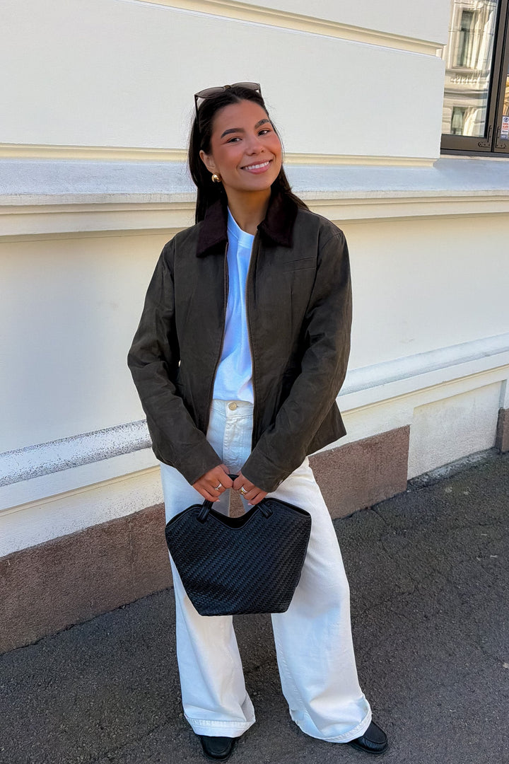 Mexa Coated Jacket Dusty Army | Yttertøy | Smuk