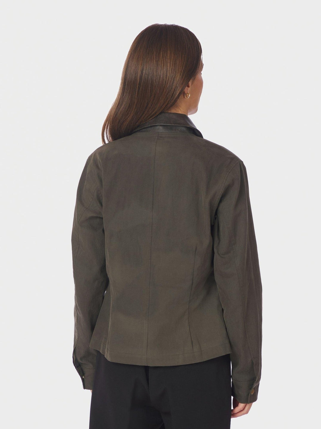 Mexa Coated Jacket Dusty Army | Blazer | Smuk