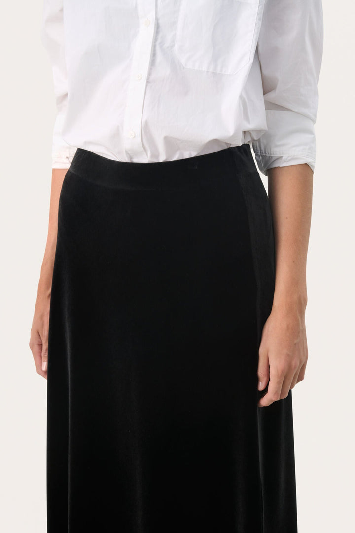 Meyapw Skirt Black | Skjørt | Smuk - Dameklær på nett