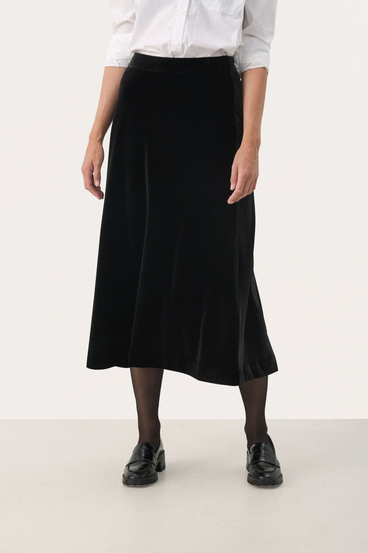 Meyapw Skirt Black | Skjørt | Smuk - Dameklær på nett