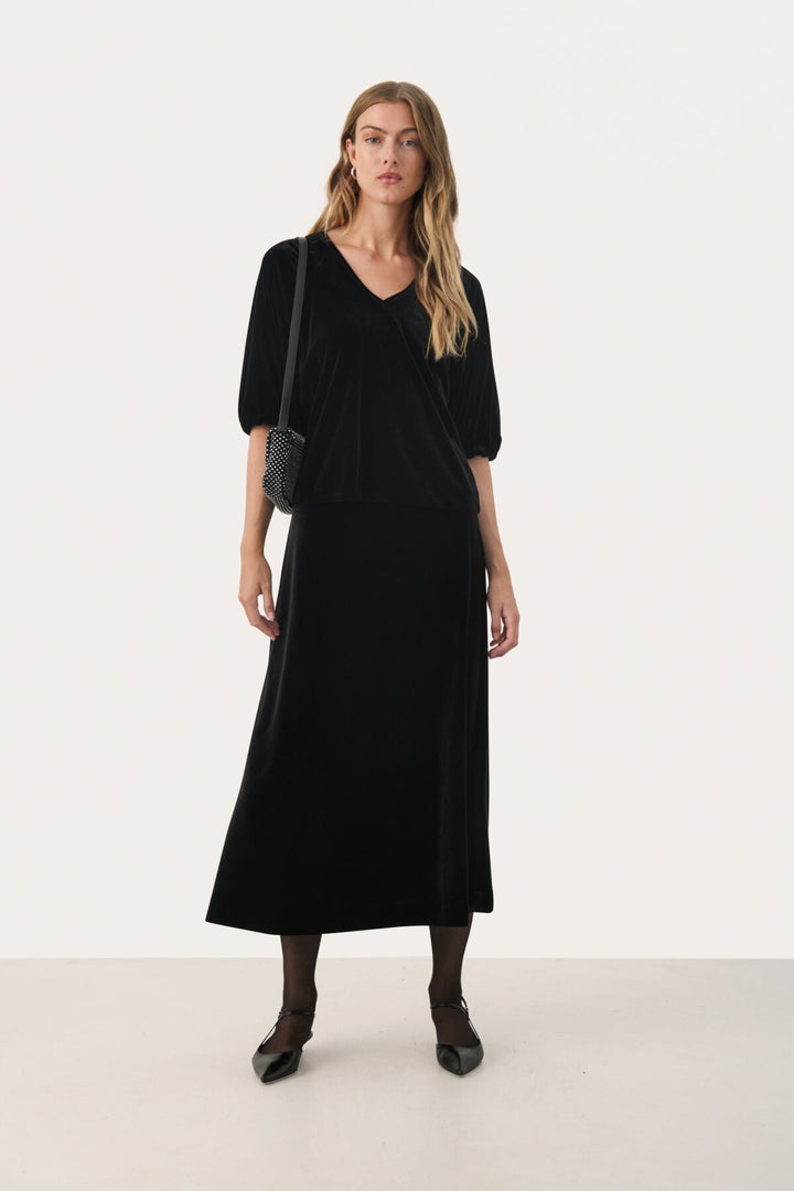 Meyapw Skirt Black | Skjørt | Smuk - Dameklær på nett