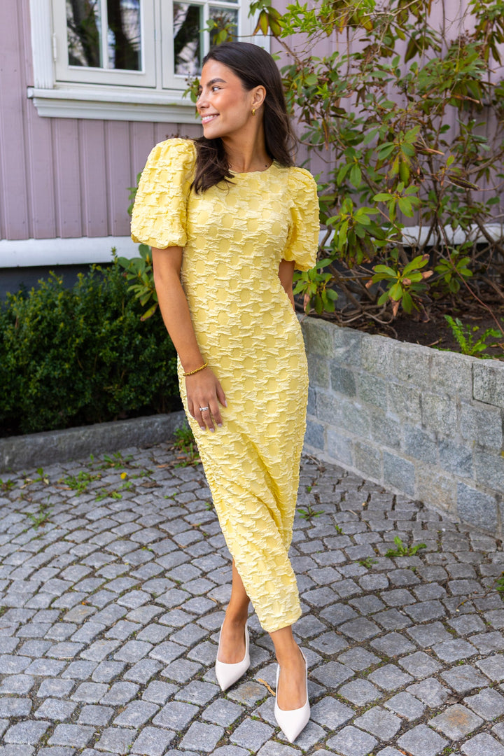 Miamaja 2/4 Long Dress Anise Flower | Kjoler | Smuk