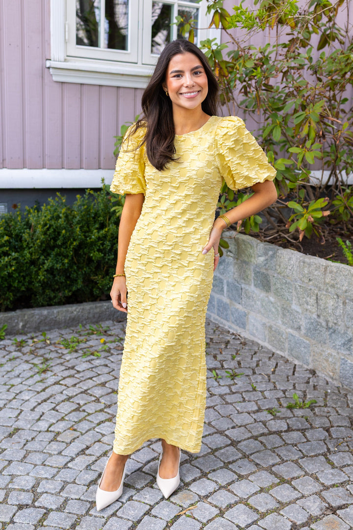 Miamaja 2/4 Long Dress Anise Flower | Kjoler | Smuk