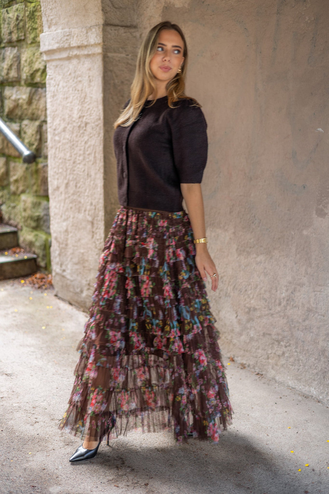 Midi Skirt Choco | Skjørt | Smuk - Dameklær på nett