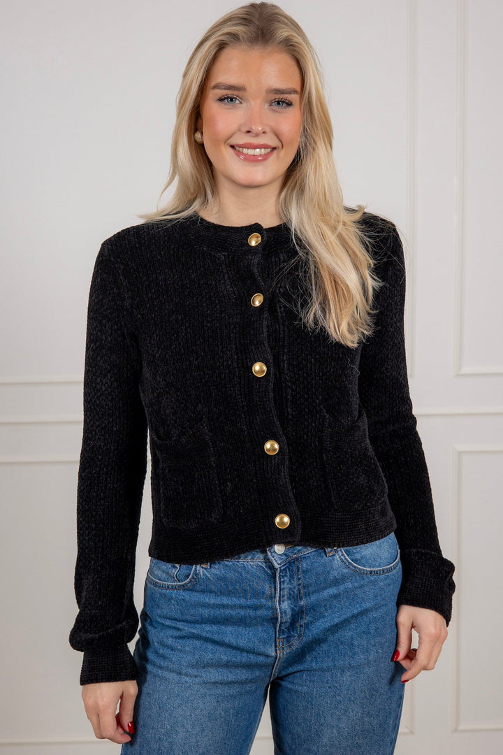 Mikapw Cardigan Black | Genser | Smuk - Dameklær på nett
