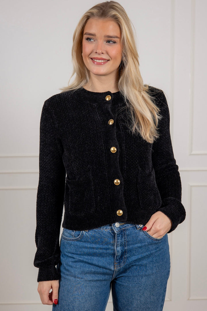 Mikapw Cardigan Black | Genser | Smuk - Dameklær på nett