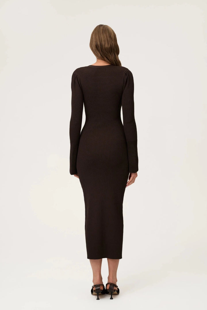 Milano Dress Brown | Kjoler | Smuk