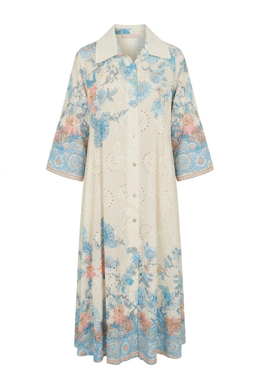 Mili Midi Blue Flower | Kjoler | Smuk