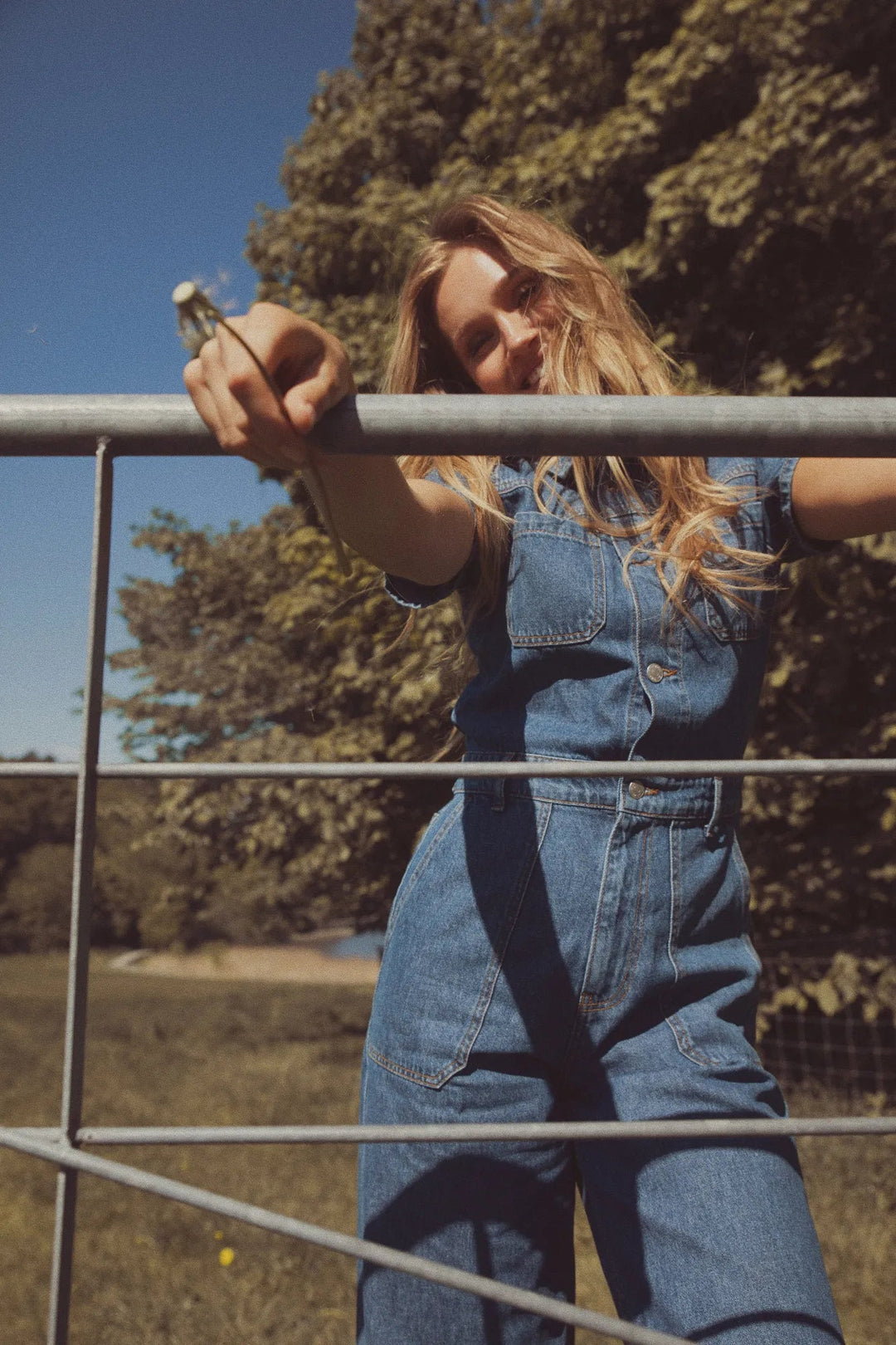 Miller Jumpsuit Mid Blue | Bukser | Smuk