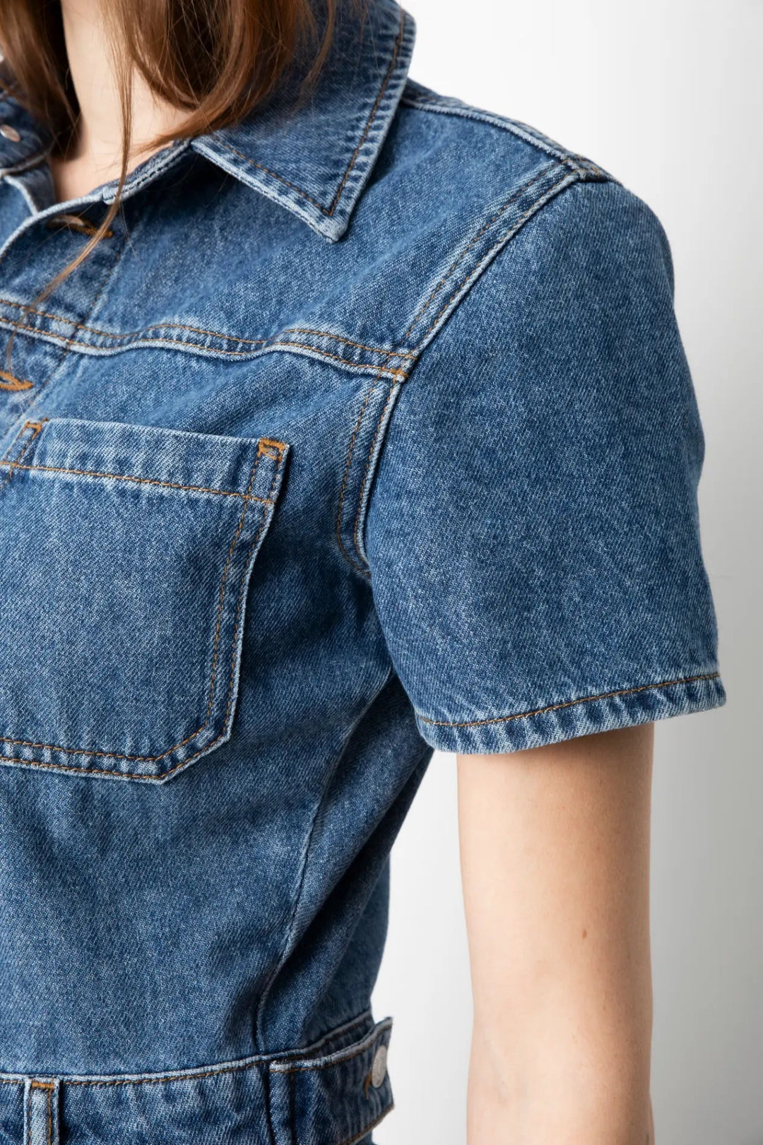 Miller Jumpsuit Mid Blue | Bukser | Smuk