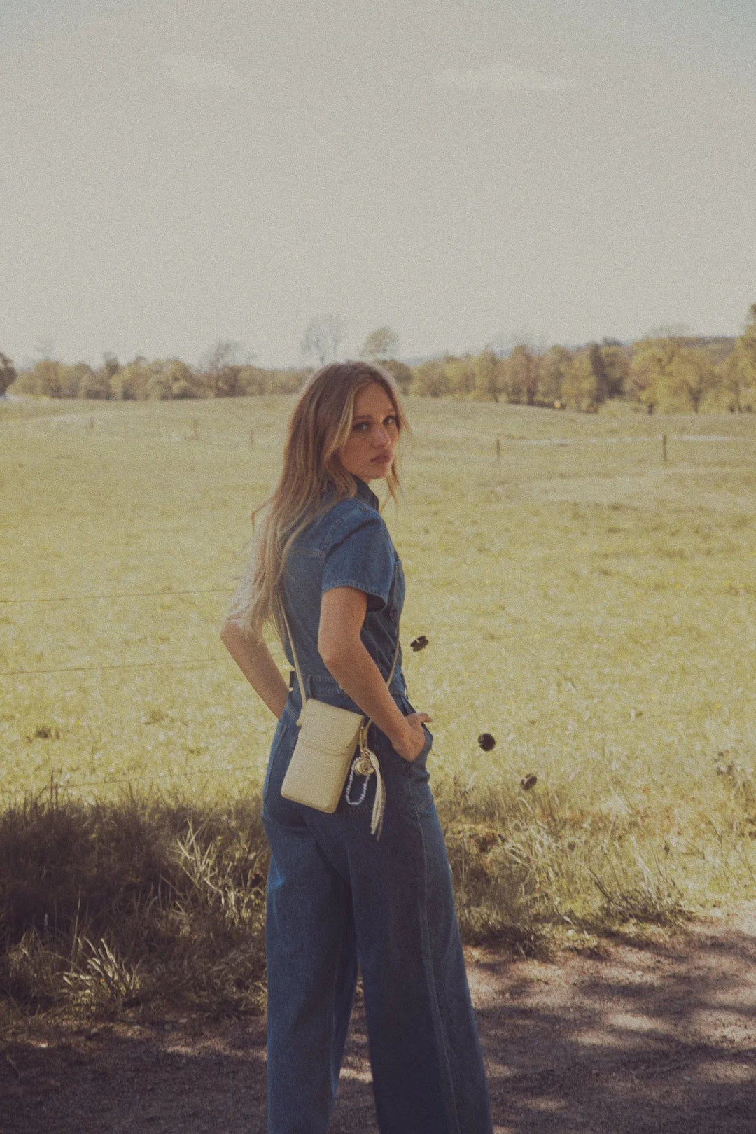 Miller Jumpsuit Mid Blue | Bukser | Smuk