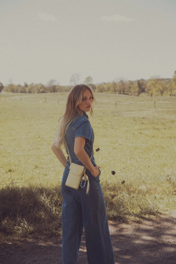 Miller Jumpsuit Mid Blue | Bukser | Smuk