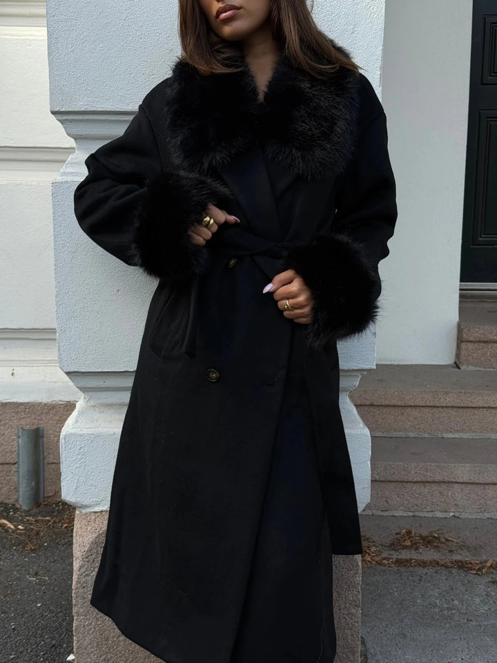 Millie Wool Coat Black | Yttertøy | Smuk