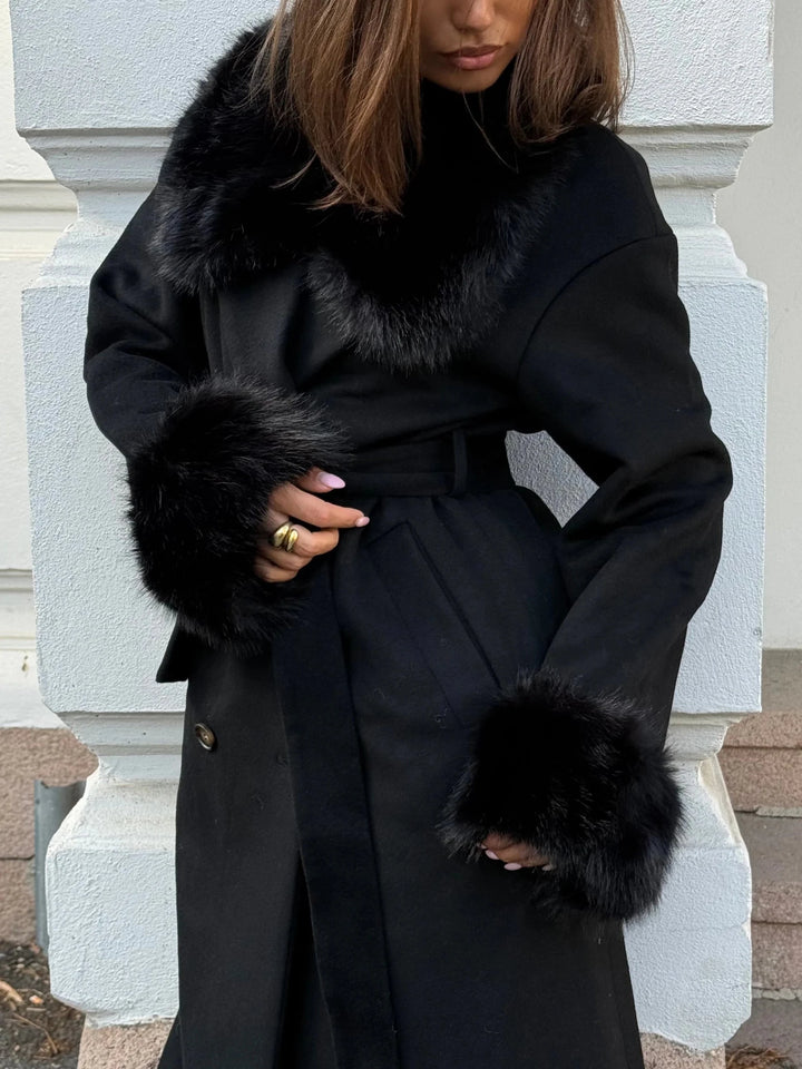 Millie Wool Coat Black | Yttertøy | Smuk