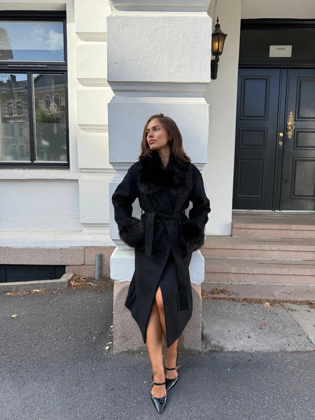 Millie Wool Coat Black | Yttertøy | Smuk