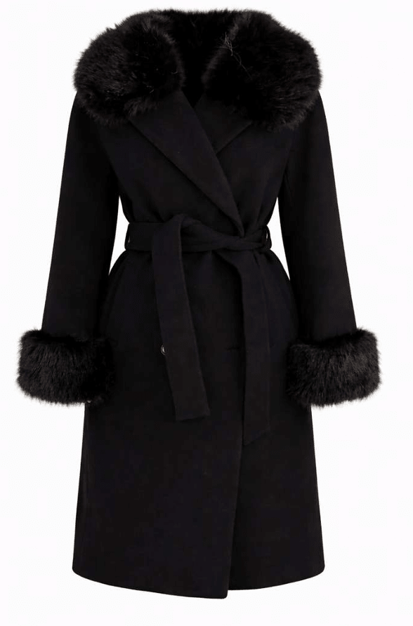 Millie Wool Coat Black | Yttertøy | Smuk