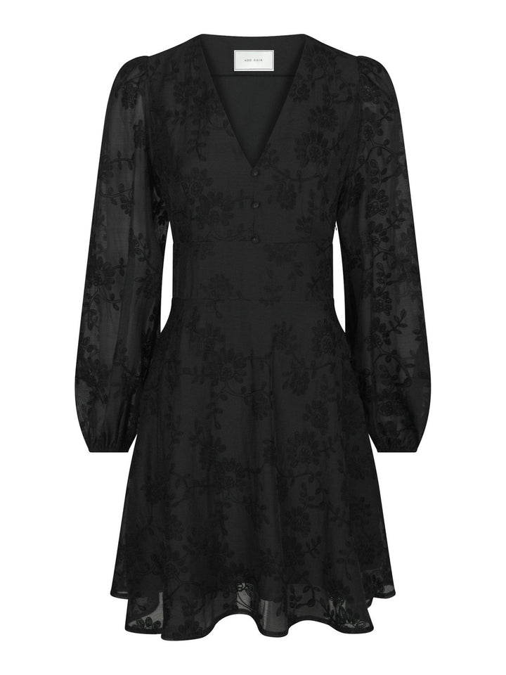 Milly Embroidery Dress Black | Kjoler | Smuk