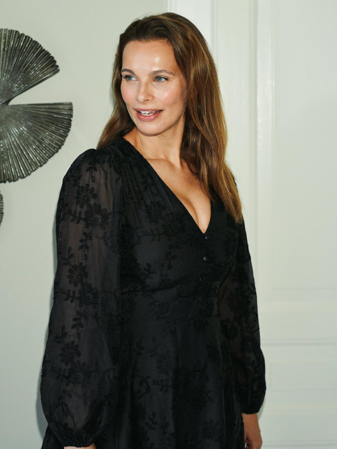 Milly Embroidery Dress Black | Kjoler | Smuk