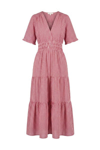 Mina Dress Tuscany Red