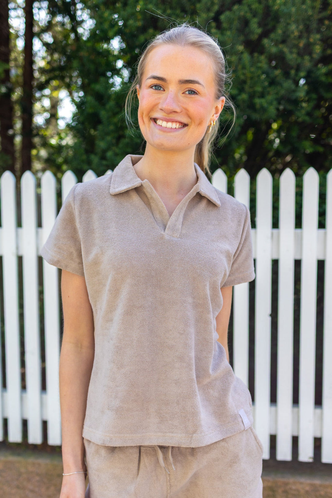 Mina Ss Polo Mocca | Topper | Smuk