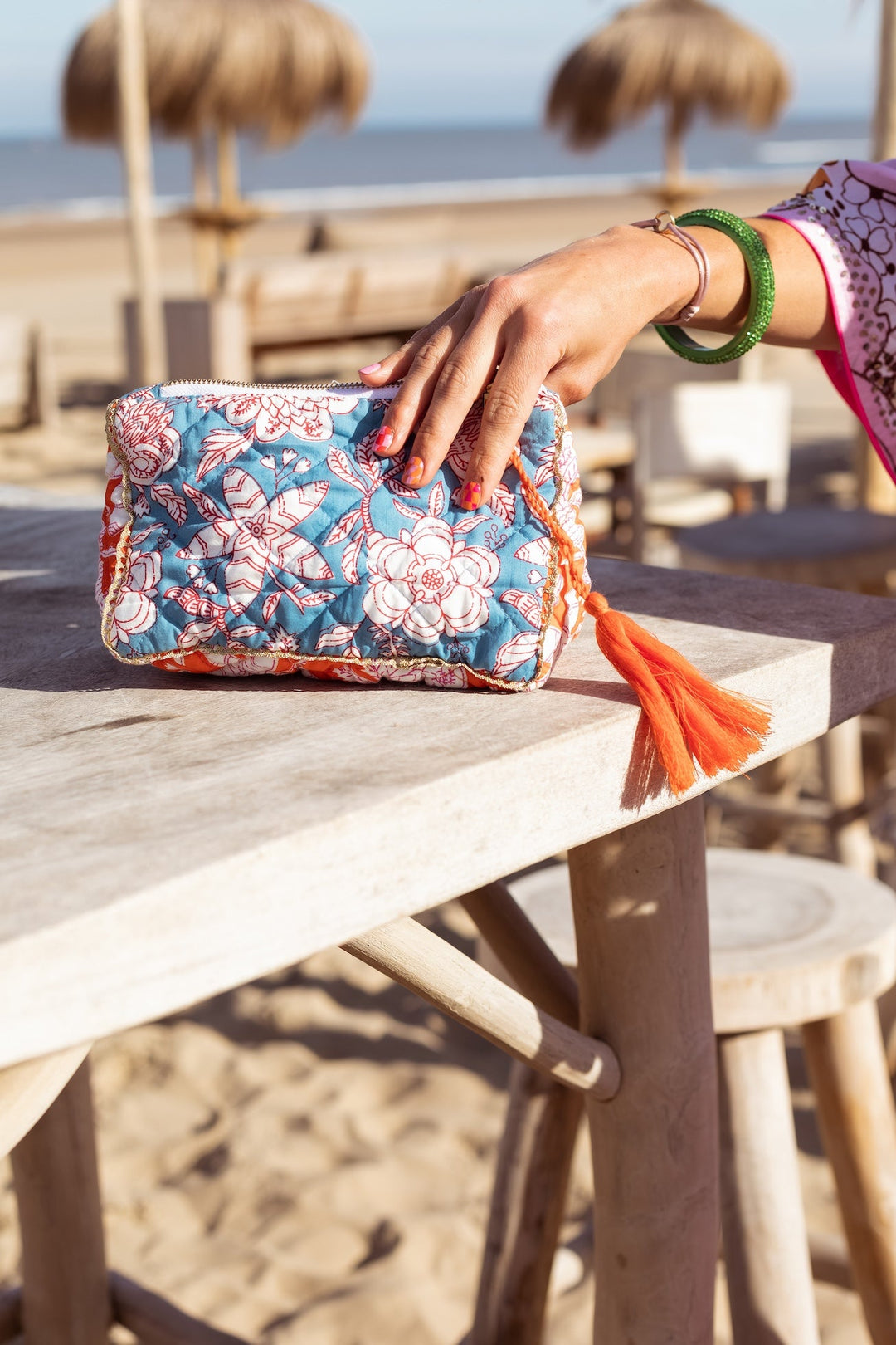 Mini Beach Bag Blue | Accessories | Smuk - Dameklær på nett