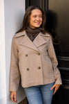 Misty Medium Scarf Dark Brown