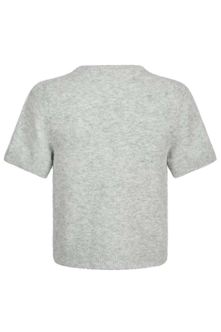 Mitta Knit Cardigan Grey Melange | Genser | Smuk - Dameklær på nett