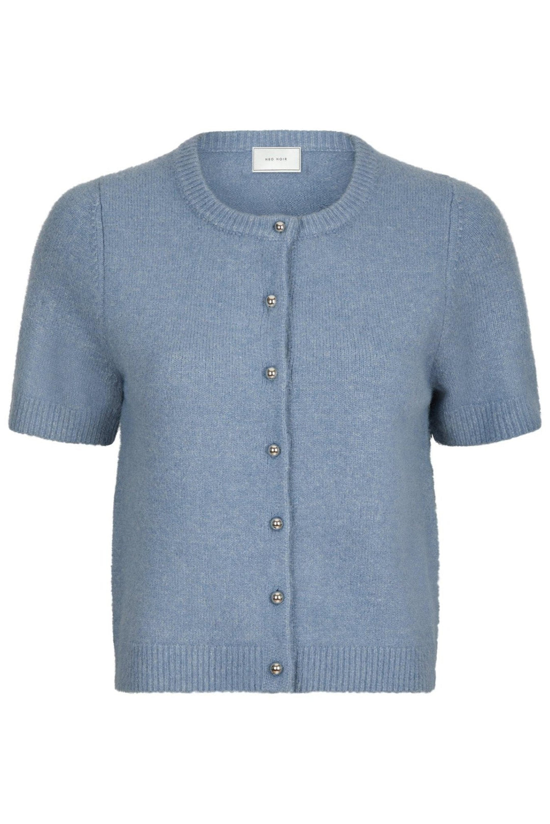 Mitta Knit Cardigan Smoke Blue | Genser | Smuk - Dameklær på nett